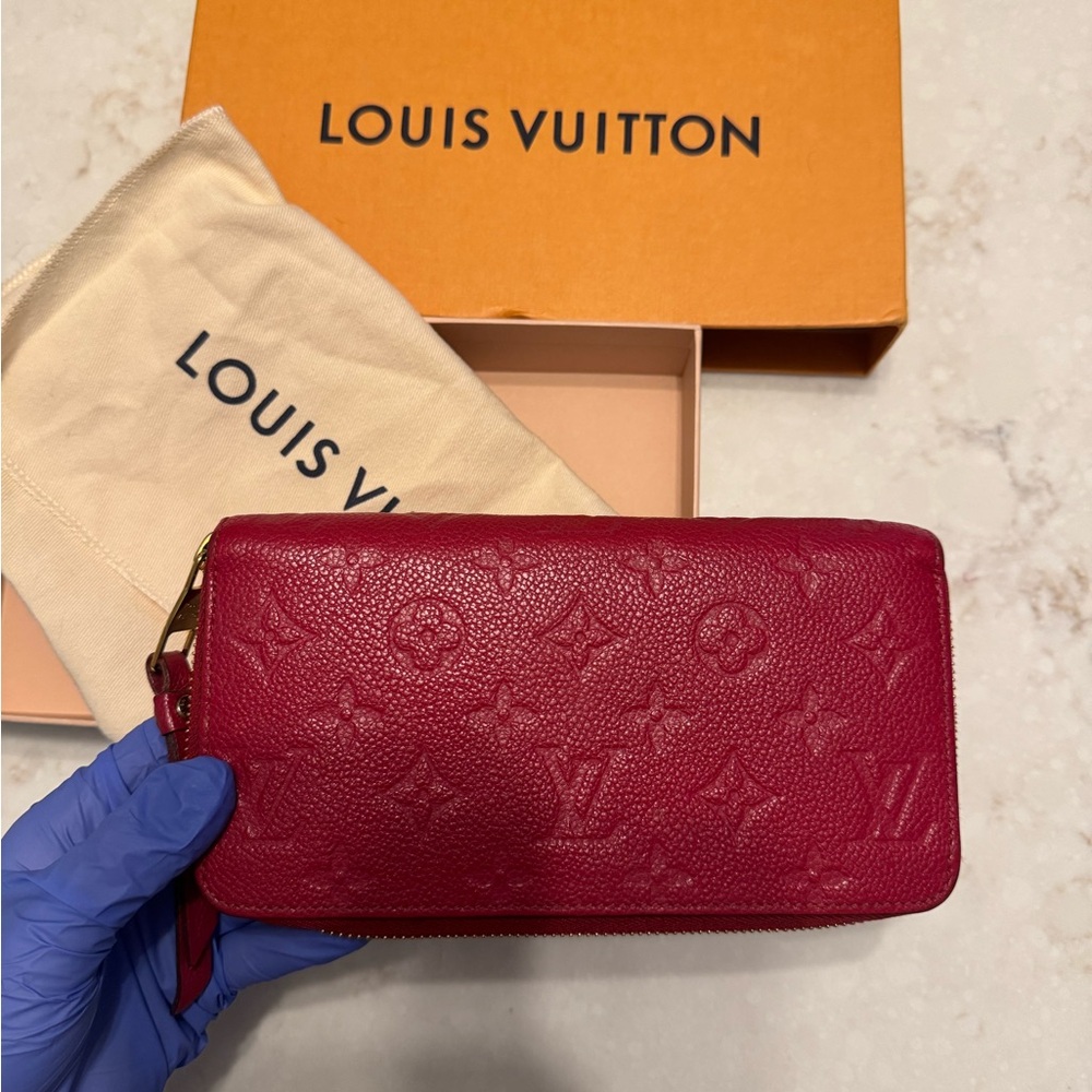 Louis Vuitton Monogram Empreinte Red